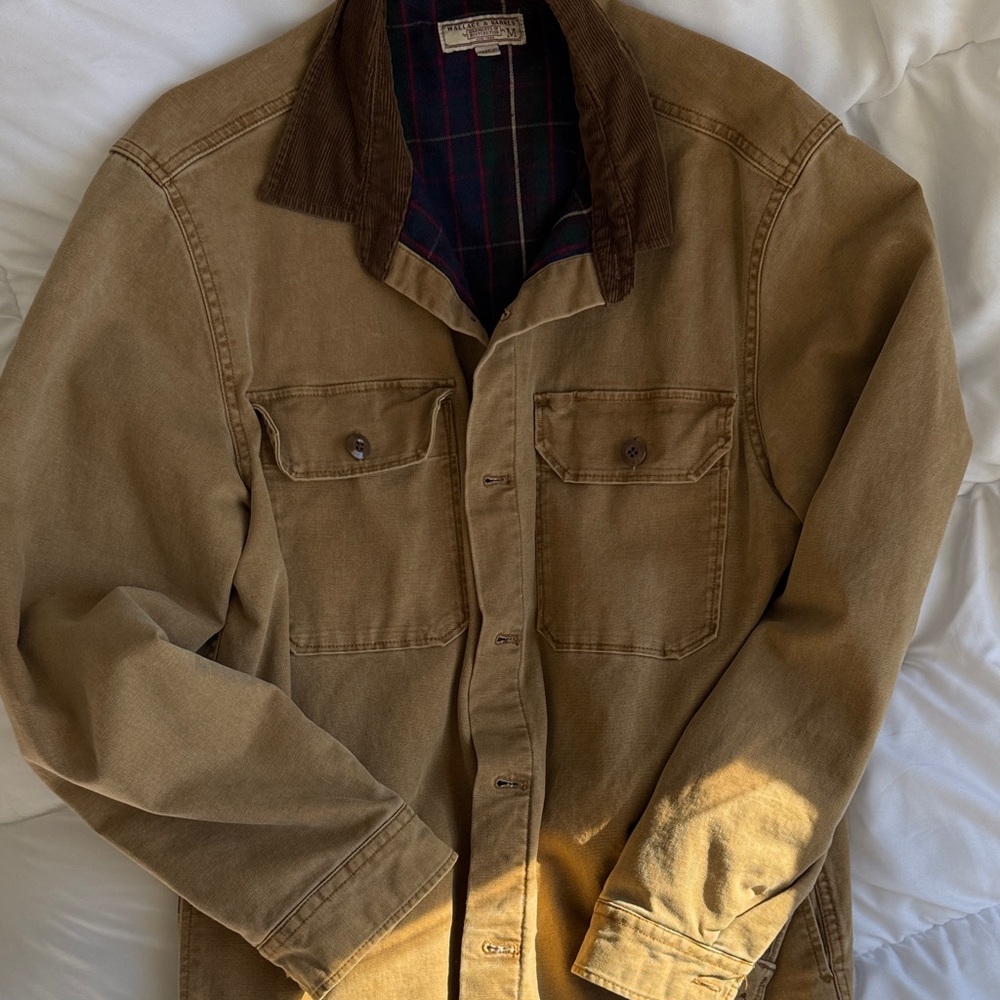 Men's Wallace and Barnes (jcrew) Cotton Duck Work Jacket with Primaloft